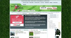 Desktop Screenshot of onlinefootball.de