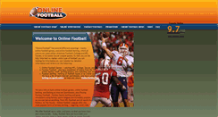 Desktop Screenshot of onlinefootball.com